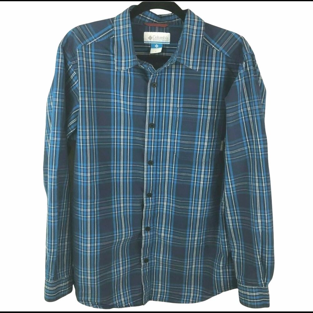 Columbia Sportswear Men's Button Up Shirt Size Med